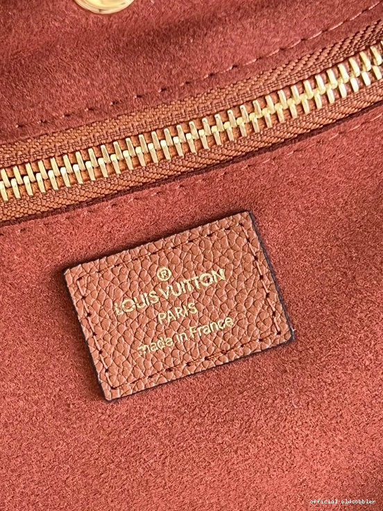 Official oldcobbler VUITTON MM LOUIS NEVERFULL 0806
